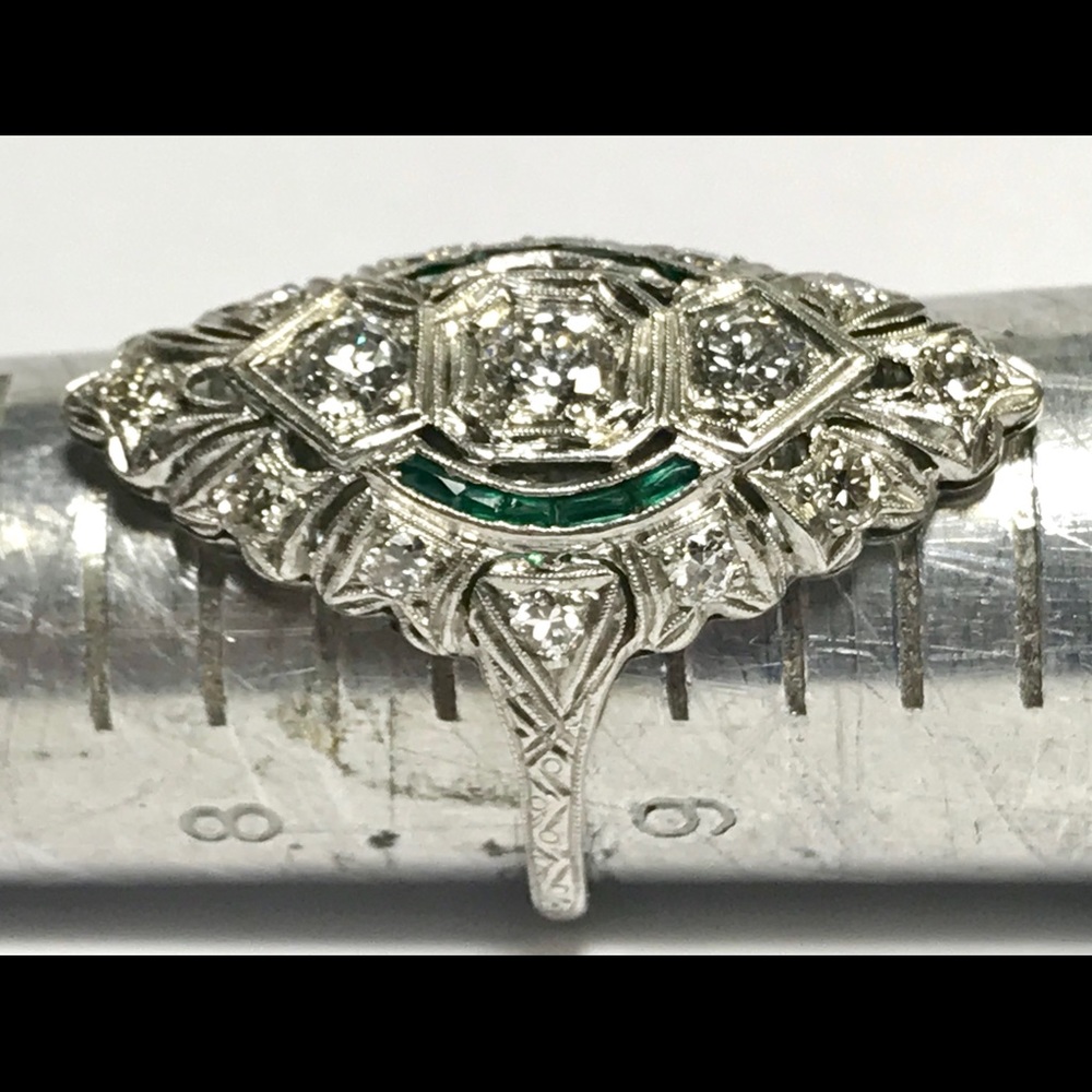 Vintage platinum ring